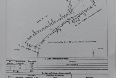 Teren de 2364 mp, în Brăhășești - 8