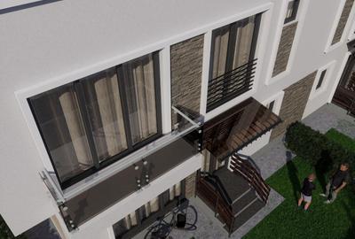 Popesti Leordeni-Duplex 5 camere - 4 bai-Terasa + Curte-250 MP - 25
