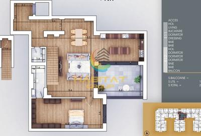 Apartament cu 5 camere decomandat în Theodor Pallady - 2