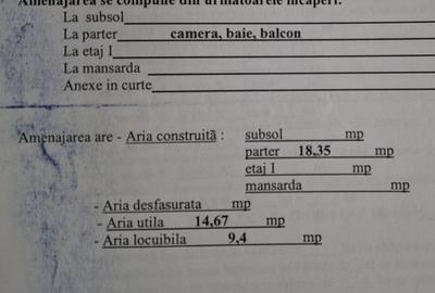 Garsonieră decomandată în Exterior Vest - 1