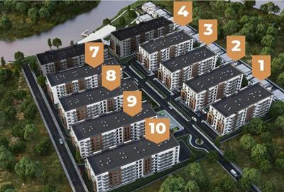 Apartament cu 3 camere decomandat în Central - 1