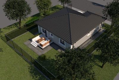 Casa individuala 3 camere, teren 370 mp, Vidra - 5