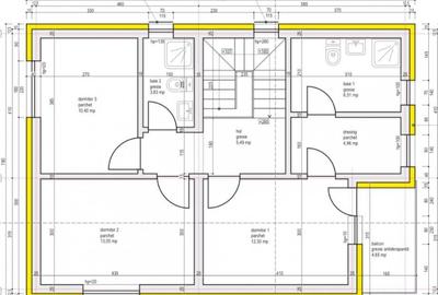 Casa noua Parter +1 Etaj ,4 camere -zona Izvor , Brasov - 9