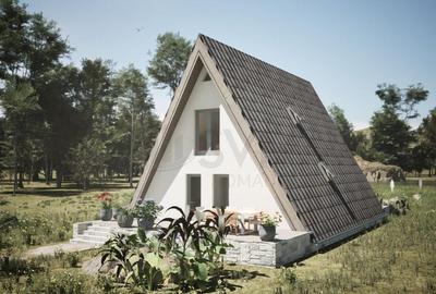 Casa A frame deosebita de in Snagov - 1