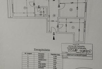 Apartament cu 4 camere decomandat, etaj 1, zona Pacurari - 15