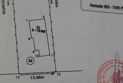 Casă cu 3 camere cu Teren 1300 Mp în Central - 1