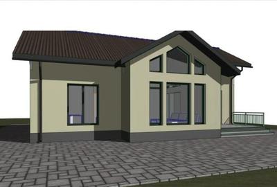 Casă individuală cu 4 camere cu Canalizare în Sânpetru