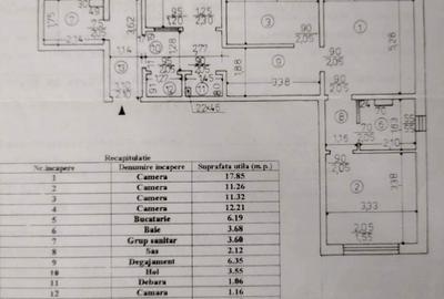 Apartament cu 4 camere semidecomandat, mobilat în Central - 11