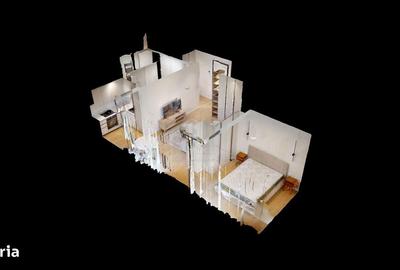 Apartament cu 2 camere, mobilat în Tei - 3