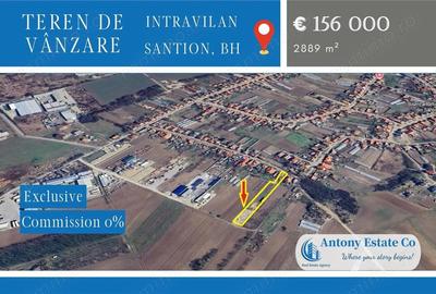 Teren intravilan de vanzare - Santion - 1