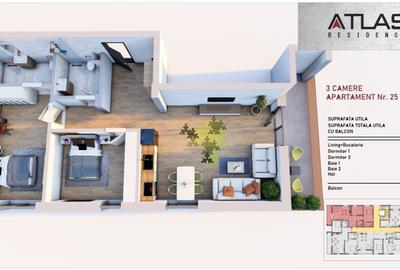 Ap 4 cam ATLAS Residence Tomis Plus Str. Budapesta! - 8