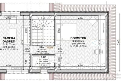 Vila 5cam-indiv la calcan-perete propriu/centru Popesti Leordeni - 11
