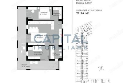 Apartament cu 3 camere in cartierul Sopor - 1