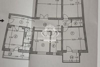 Stirbei Vodă | Apartament 4 camere | Bloc 1990 reabilitat | 103mp - 15