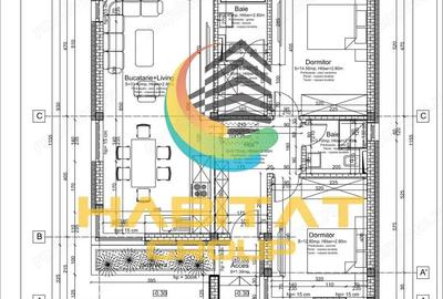 Casa parter 3 camere, teren 353 mp, ansamblu rezidential - 5