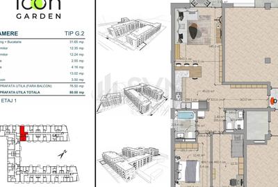 REA1024630 Mosilor 3 Camere spatios - 2