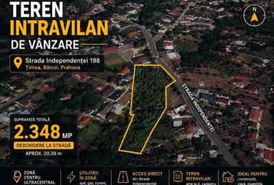 Teren de 2348 mp, în Ultracentral - 3