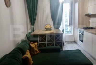 Apartament cu 2 camere, mobilat în Tractorul - 1
