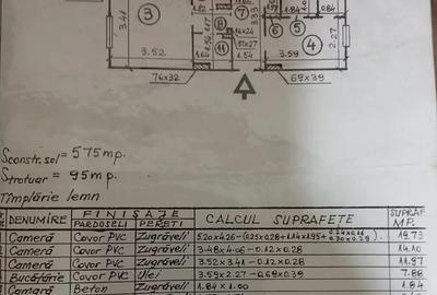 Apartament 3 camere Militari Virtutii, Orsova, centrala proprie ! - 9