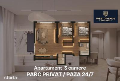Apartament cu 3 camere în Militari - 1