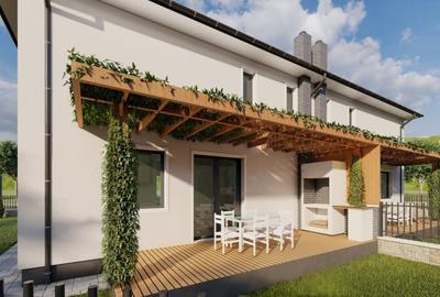 Teren 700 mp, cu autorizatie de constructie + utilitati in Chinteni - 5