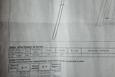 Teren de 17430 mp, în Pielești - 3