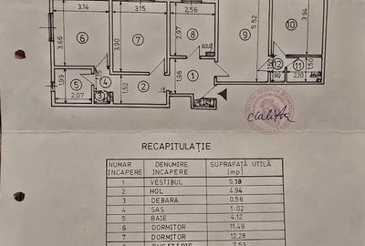 Apartament cu 4 camere decomandat în Central - 3