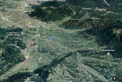 Teren plat P +4 Bran, panoramic munti, DN73, toate utilitatile - 14