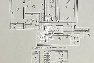 Apartament cu 4 camere decomandat în Ultracentral