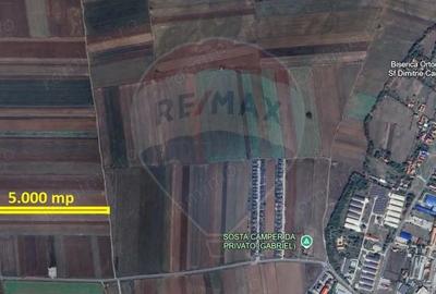 Teren de 5000 mp, în Tărlungeni - 5