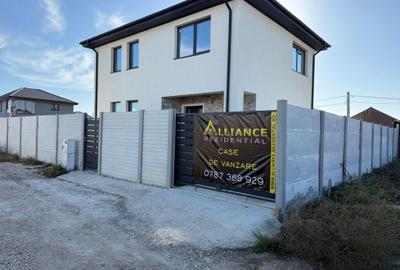 <Casa individuala cu pompa de caldura P+1E> 4 camere 2 bai 280 mp teren - 1