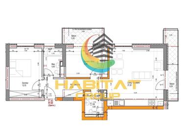 Apartament cu 3 camere semidecomandat în Berceni - 2