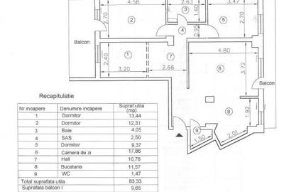 Apartament cu 4 camere în Ultracentral - 8