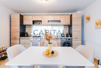 Apartament cu 3 camere semidecomandat, mobilat în Florești - 19