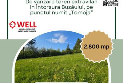De vânzare teren extravilan în Întorsura Buzăului, pe punctul numit „Tomoja” - 1