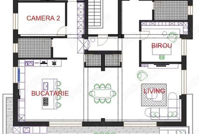 Apartament cu 3 camere decomandat în Central - 11