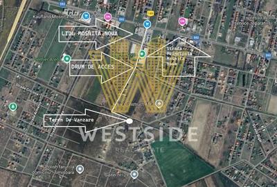 Teren de 559 mp, în Moșnița Nouă