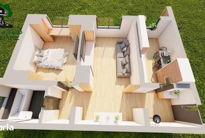 Apartament cu 2 camere decomandat în Miroslava - 5