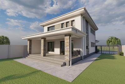 Casă Modernă P+1 , 4 dormitoare,3 băi , teren 420 mp- ViaCarmina - 3