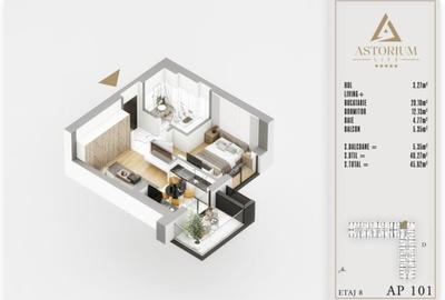 2 CAMERE TIP STUDIO / ASTORIUM LIFE / PALLADY! - 3