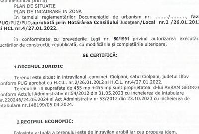 Teren de 455 mp, în Ciolpani - 5