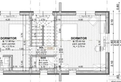 Vila 5cam-indiv la calcan-perete propriu/centru Popesti Leordeni - 9