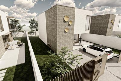 Teren de vanzare zona Doraly - Proges cu proiect autorizat casa P+1 - 5