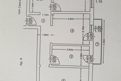 Apartament cu 3 camere decomandat în Albești - 12