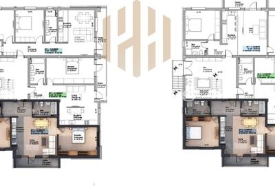 Apartament premium  3 camere,Victoriei ,zona Mărul de Aur - 22