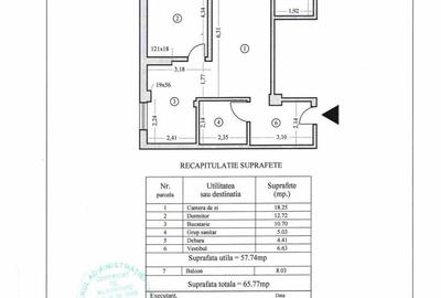 Apartament cu 2 camere decomandat, mobilat în Vitan - 1