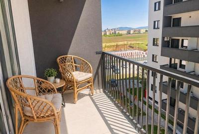 Apartament cu 2 camere semidecomandat, mobilat în Tractorul - 3