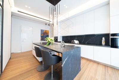 Penthouse cu 5 camere decomandat, mobilat în Băneasa - 9