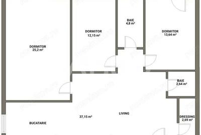 Apartament cu 4 camere semidecomandat în Lupeni - 5