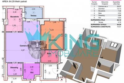 Apartament 2 Camere Sebastian Tower 13 Septembrie Sebastian - 20